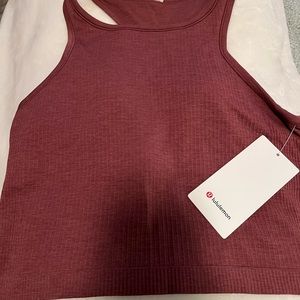 Lululemon Ebb to Street Cropped Tank
